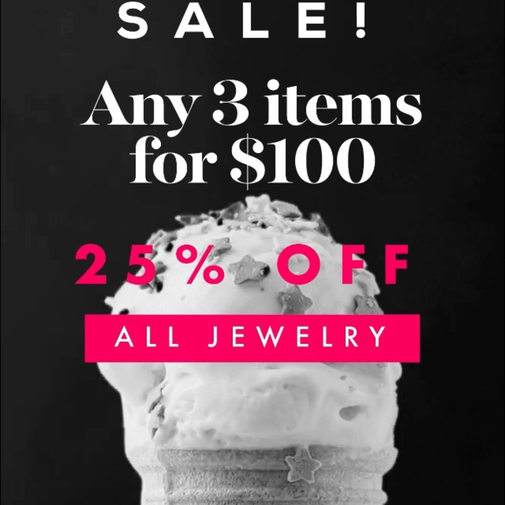 Closet cleanse! Any 3 items for $100